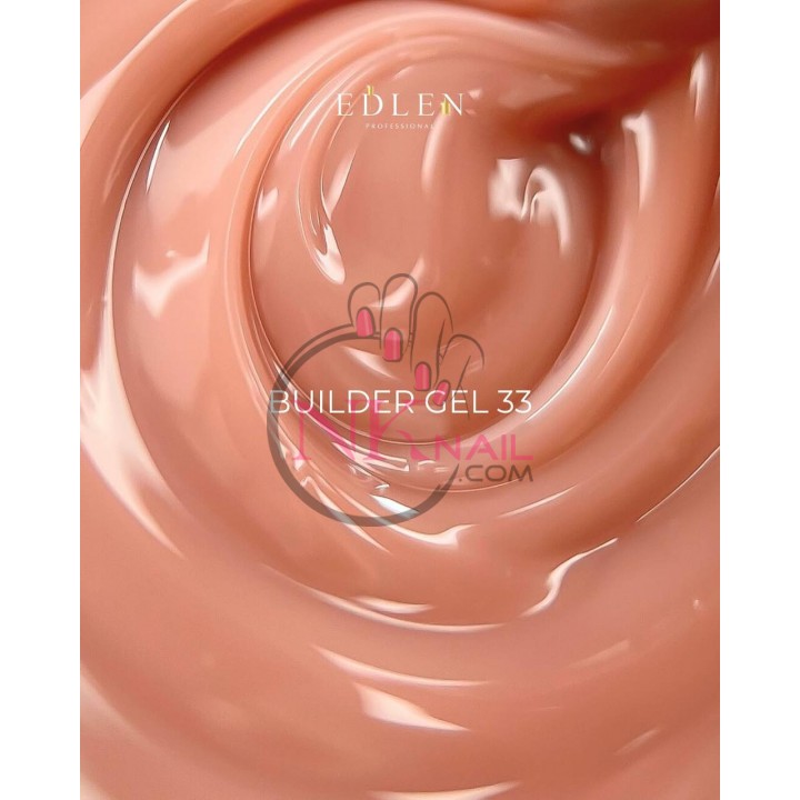Гель Builder Gel Edlen №33 30 мл HEMA/TPO free